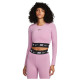 Nike Γυναικεία μακρυμάνικη μπλούζα Sportswear Crop Tape LS Top